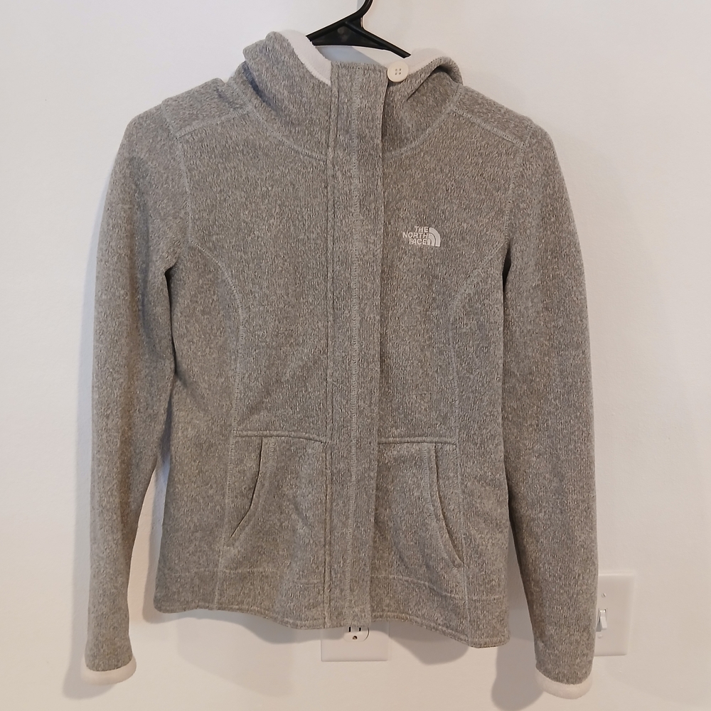The North Face Women's Gray Fleece Jacket Gorpcore